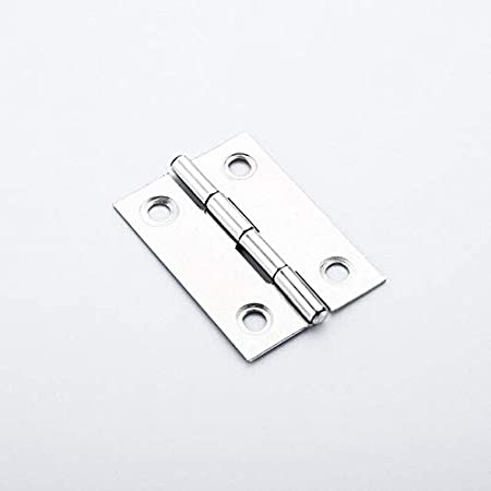 Stainless Steel Hinge 2 inch Casement 50mm Bearing Small Hinge Casement Door and Window Cabinet Bedroom Door Hinge Hinge - (Color: 2 inch 2 Holes)