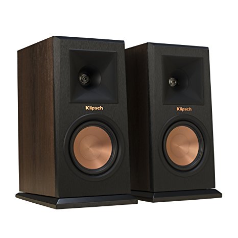 Klipsch RP-160M Walnut Bookshelf Speaker (Pair)