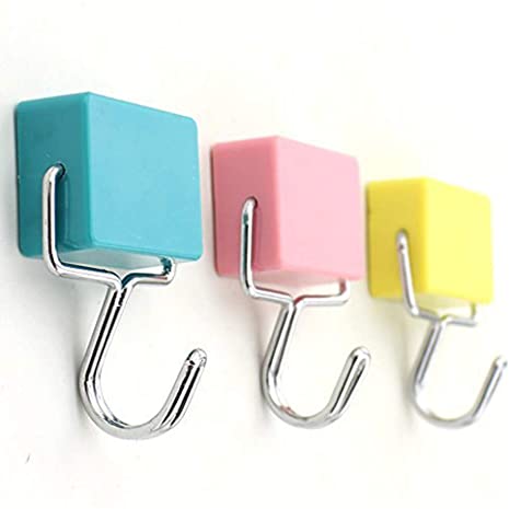 Z ZICOME Super Strong Magnetic Hooks Set of 3