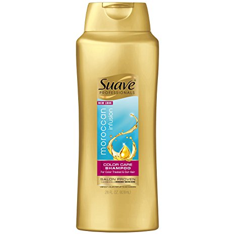 Suave Professionals Color Care Shampoo, Moroccan Infusion  28 oz