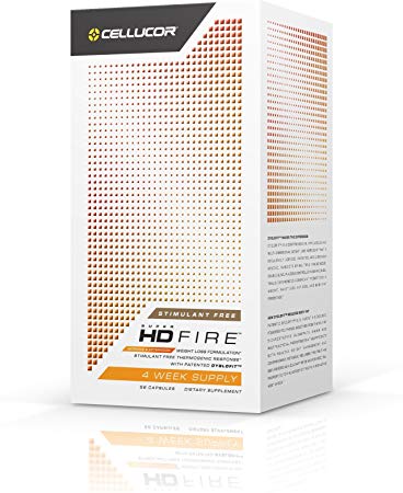 Cellucor SuperHD Fire Stimulant Free Thermogenic Fat Burner, Fat Burners for Women & Men, 4 Week Supply, 56 Capsules