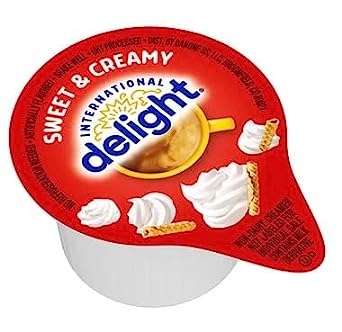 International Delight Coffee Creamer Singles, Sweet & Creamy, Shelf Stable Flavored Creamer, Pre-Portioned Creamers (288 Count)