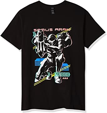 Nintendo Mens Metroid Men's Graphic Tees