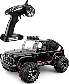 TOZO C1155 RC CAR Battleax High Speed 30km/h 4x4 Fast Race Cars 1:22 RC Scale RTR Racing 4WD Electric Power Buggy W/2.4G Radio Remote Control Off Road Powersport Black