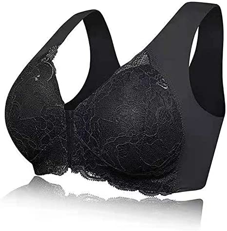 Esissenils Fireweet Bra for Older Women, 5d Shaping Push Up Seamless No Trace Beauty Back Sports Comfy Bra