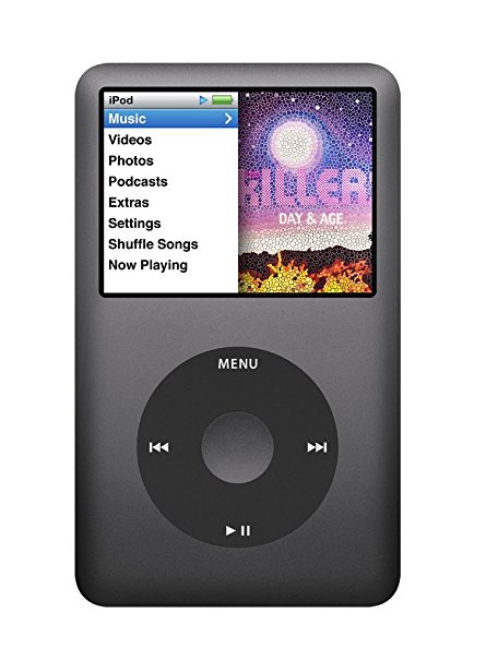 Apple iPod Classic 7th Generation (Black, 160 GB) (NEWEST MODEL)