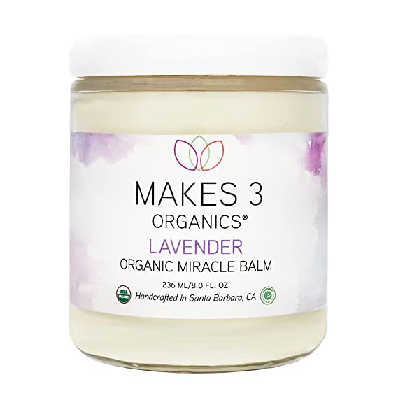 Makes 3 Organics Lavender Miracle Body Balm, 8 Fl. Oz