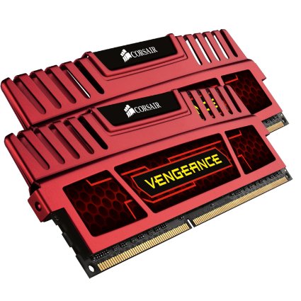 Corsair Vengeance  Red 8GB (2x4GB)  DDR3 2133 MHz (PC3 17000) Desktop Memory