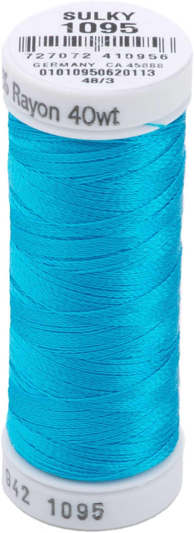 Sulky Rayon Thread for Sewing, 250-Yard, Turquoise