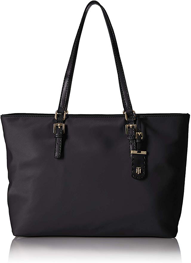 Tommy Hilfiger Tote Bag for Women Julia, Black