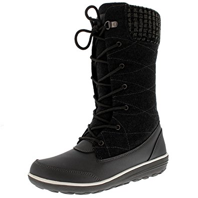 Polar Products Womens Rain Winter Snow Duck Waterproof Mid Calf Boots