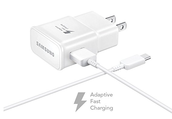 OEM Samsung Home Wall Charger for Galaxy S8/S8  Note 8 - White EP-TA20JWE / EP-DN930CWE- Bulk Packaging