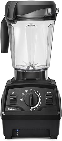 Vitamix Explorian Blender with Programs, Professional-Grade, 64 oz. Low-Profile Container, Black (Renewed Premium)