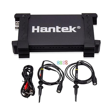 Hantek 6022BE PC USB 2CH Digital Oscilloscope 20MHZ Bandwidth 48 m SA/1 m WOSONTEL BNC Probe