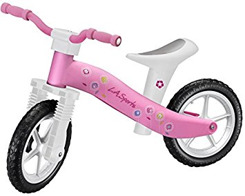 Lightweight Girls Pink First Childrens / Toddler / Kids Balance Bike No Pedals Suitable Ages 2, 3 & 4