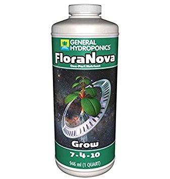 General Hydroponics GH1622 General Hydroponics Flora Nova Grow, Quart