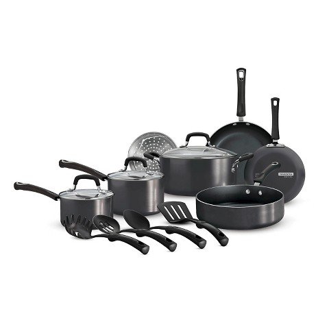 Tramontina Porcelain Enamel Aluminum 14 Piece Gourmet Nonstick Cookware Set