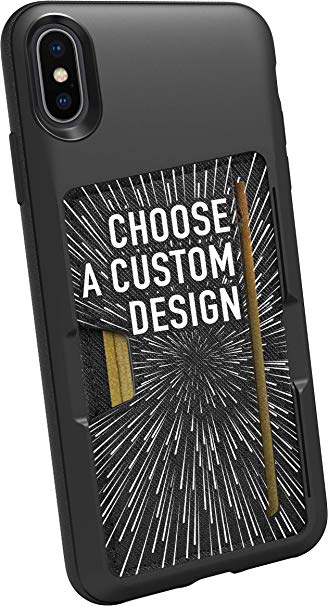 Silk iPhone Xs Max Wallet Case - Wallet Slayer Vol. 2 [Slim Protective Kickstand CM4 Q Card Case Grip Cover] - Choose Your Own Adventure