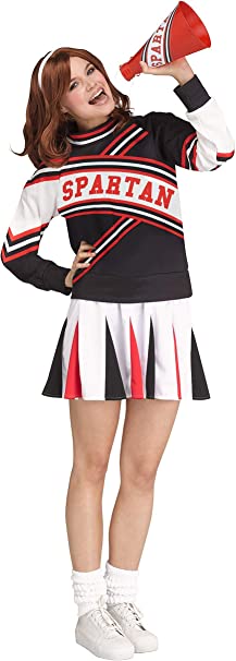 Saturday Night Live Women's Spartan Cheerleader Costume