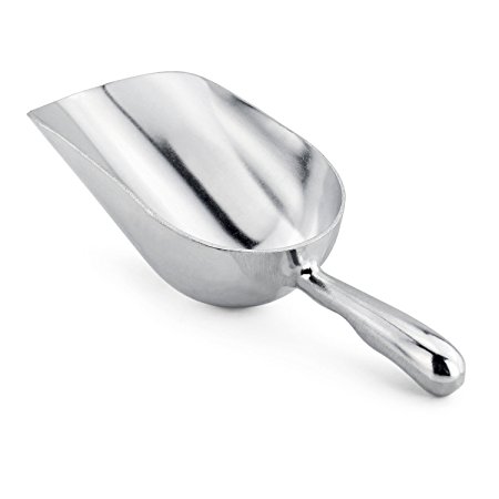 New Star 34523 Cast Aluminum Utility Scoop, 12-Ounce