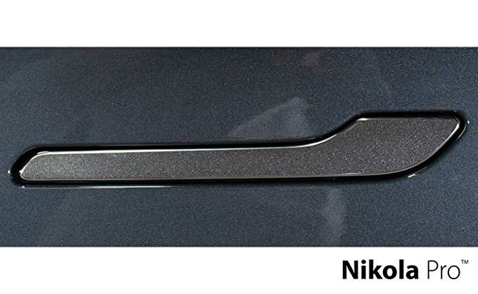 Nikola Pro Tesla Model 3 Door Handle Wrap Kit (Midnight Silver Metallic)