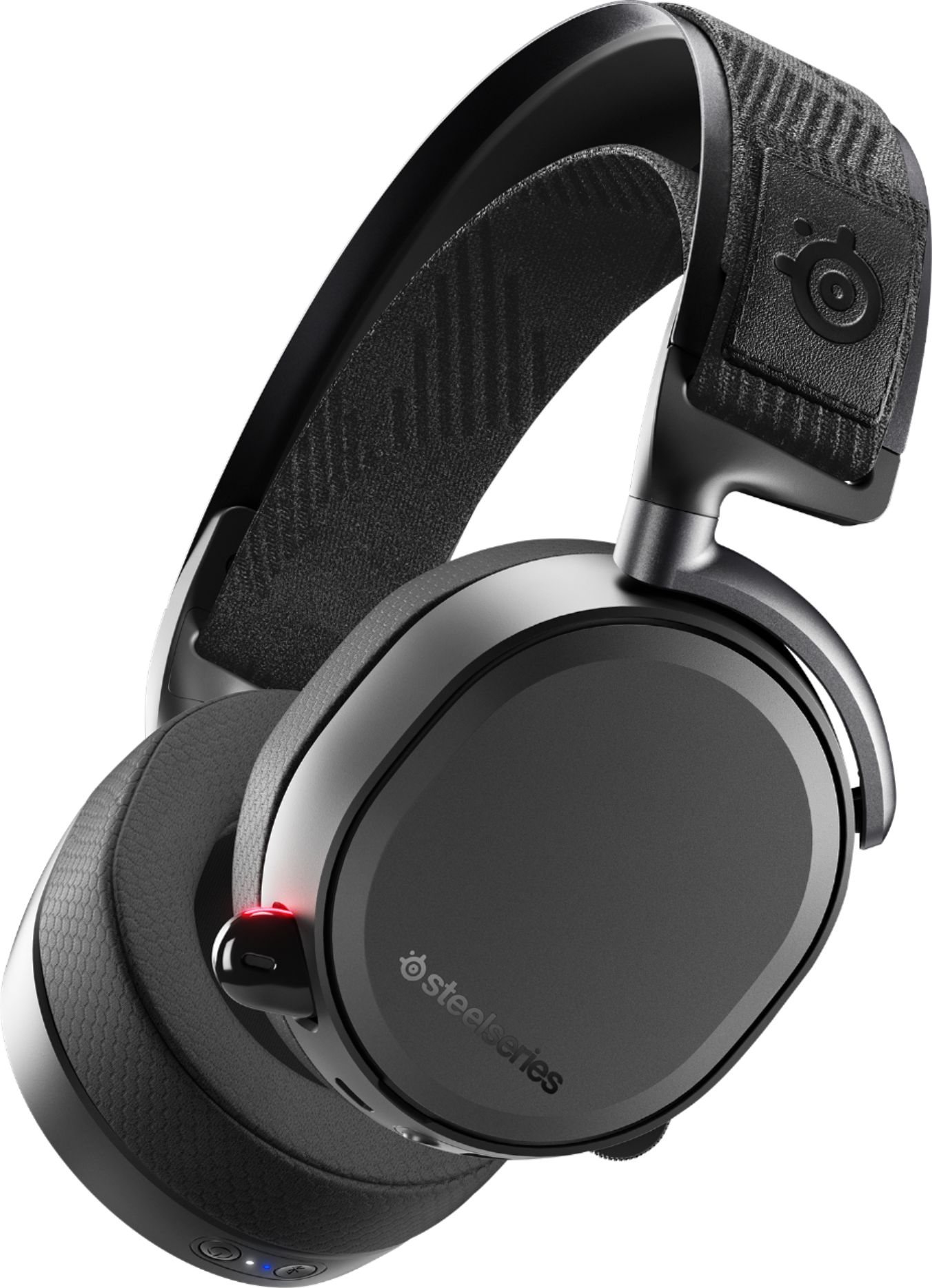 SteelSeries - Arctis Pro Wireless DTS Headphone:X v2.0 Surround Sound Gaming Headset for PS4 and PC - Black