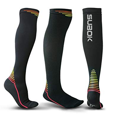Running Compression Socks for Women Men (20-30mmHg) - Best Stockings for Nurses, Pregnancy