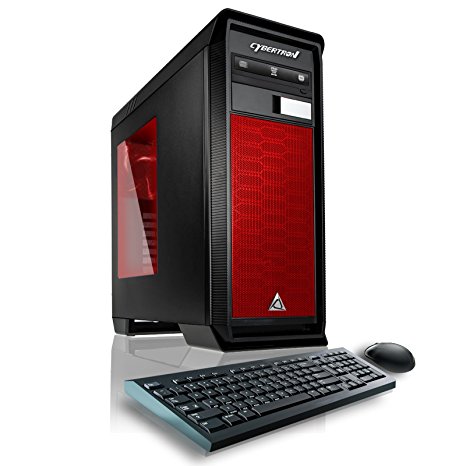 CybertronPC Titanium-1080X VR Ready Gaming Desktop - Intel Core i7-6700K 4GHz Quad-Core Processor, 16GB DDR4 Memory, NVIDIA GeForce GTX 1080 (8GB GDDR5X) Graphics, 1TB HDD, Windows 10 Home 64-Bit