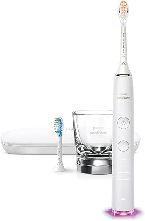 Philips Sonicare DiamondClean Smart Electric, Rechargeable Toothbrush for Complete Oral Care – 9300 Series, White, HX9903/05