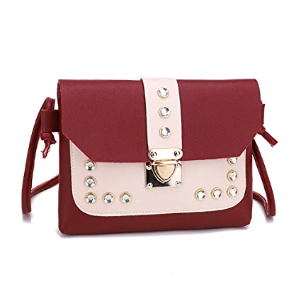 Respctful✿Women Crossbody Purse Bag PU Leather Fashion Shoulder Shoulder Bag for Women Stylish Ladies