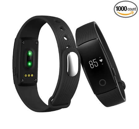 Fitness Tracker, Heart Rate Monitor Watch, Sokos Bluetooth Smart Fitness Tracker Armband | Wristband | Bracelet with OLED Display and free iOS Android APP