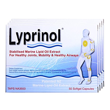 Pharma Lyprinol® Pcso-524® 200 Capsules New Zealand Green Lipped Mussel Extract Oil Joint Health Support & Mobility