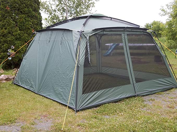NEW! Yanes Kuche Kitchen Tent (12 x 12 x 7'6'') With Rain Panels, Screen House, Dining Shelter, Tent