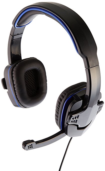 AmazonBasics Gaming Headset for Xbox One, PS4 and PC - Blue