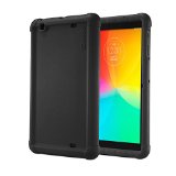 LG G Pad 101 Case - Poetic Turtle Skin Series LG G Pad 101 Case - CornerBumper Protection Grip Sound-Amplification Protective Silicone Case for LG G Pad 101 Black 3 Year Manufacturer Warranty From Poetic
