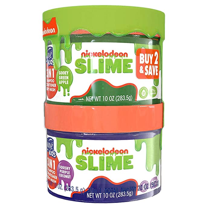 Suave Kids 3 in 1 Shampoo, Conditioner and Body Wash Nickelodeon Slime, 20 Ounce