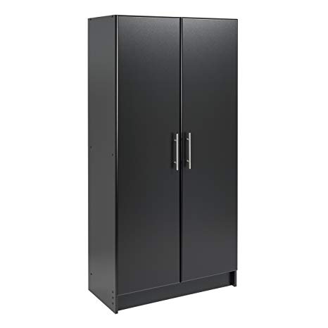 Prepac BES-3264, Elite 32" Storage Cabinet, Black