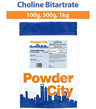 Powder City Choline Bitartrate (100 Grams)
