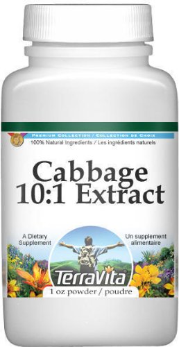Extra Strength Cabbage Extract 4:1 Extract Powder (1 oz, ZIN: 513800)