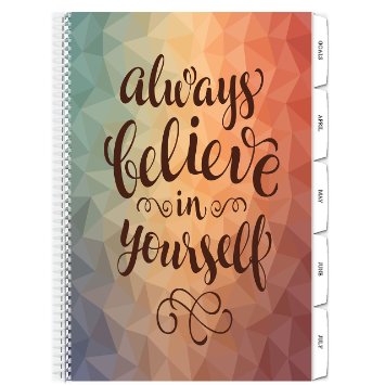 Tools4Wisdom Planner 2016 - 2017 Calendar 4-in-1: Daily Weekly Monthly Yearly Organizer - Purpose Driven Goals Planning Book - Personal Life Progress Journal Notebook (8.5 x 11 / 200 Pages / Spiral)