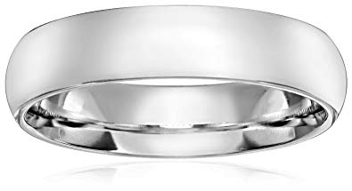 Standard Comfort Fit 14K Gold Wedding Band, 6mm