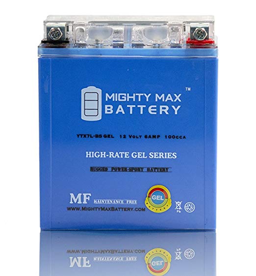 Mighty Max Battery 12V 6AH 100CCA GEL Battery for Honda 250 CMX250C Rebel 1996-2014 brand product
