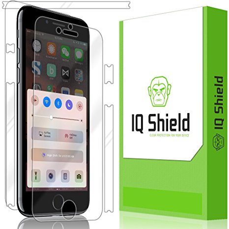 iPhone 7 Screen Protector, IQ Shield® LiQuidSkin Full Body Skin   Full Coverage Screen Protector for iPhone 7 HD Clear Anti-Bubble Film - with Lifetime Warranty