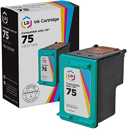 LD Remanufactured Ink Cartridge Replacement for HP 75 CB337WN (Color)