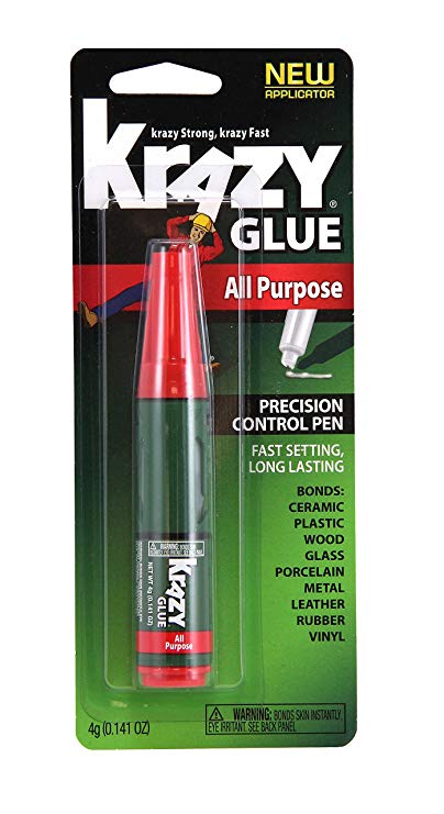 Krazy Glue All Purpose Precision Control Pen, Super Glue, 4 Grams (KG82948MR )