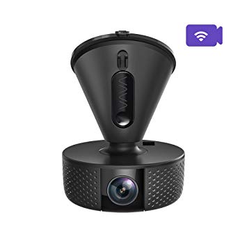 VAVA Dash Cam with Sony Image Sensor, WiFi Car DVR for 1080p 60fps Clear FHD Videos in Low Light or at Night, G-Sensor, Snapshot Button, iOS & Android Mobile App, On-site Instant Social Media Sharing