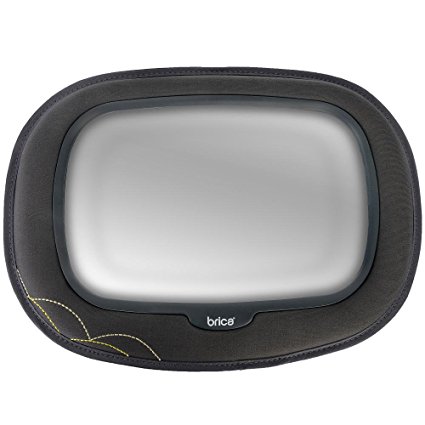 BRICA 63009 Mega Baby In-Sight Mirror with Soft Touch, Grey