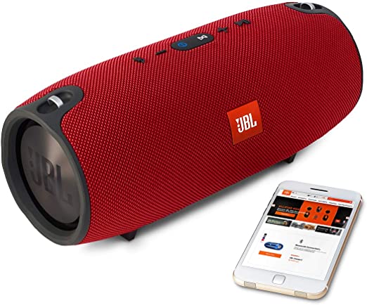 JBL Xtreme Portable Wireless Bluetooth Speaker (Red)