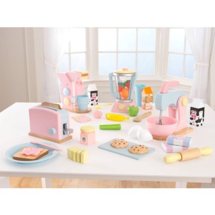 KidKraft 4 Pack Pastel Play Kitchen Accessories