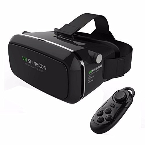 CUDEVS® VR - Virtual Reality Headset 3D VR Glasses for 4~6 inch Smartphones iPhone 6 6 Plus, Samsung Galaxy S7 S6 edge, Note 5 4 3